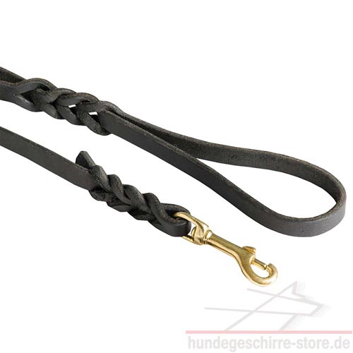 Buy braided dog leash Black Quality