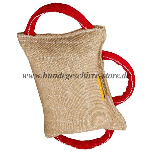 Beißwulst 3 handschlaufe jute hundetraining