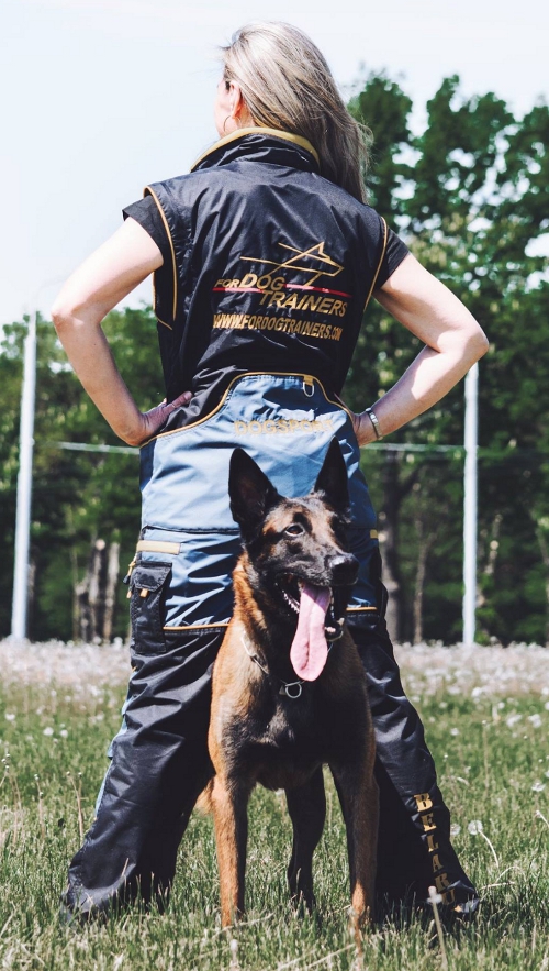 Kleidung für Sport und Training der Hunde