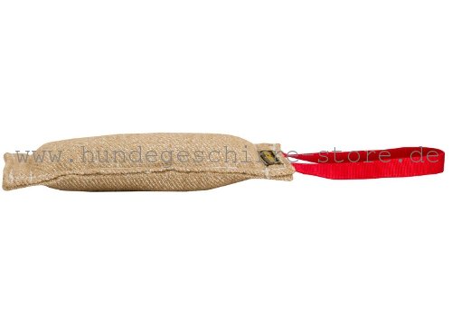 Jute Beißwurst, praktisch