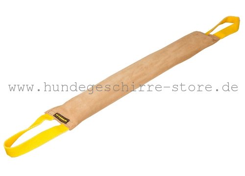 Beißwurst Leder, durchgenäht