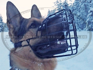Maulkorb Draht gummiert für Deutschen Schäferhund, praktisch Maulkorb Draht gummiert für Deutschen Schäferhund, praktisch