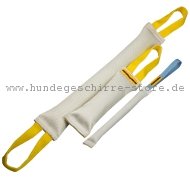 Beißwürste-Satz aus Feuerwehrschlauch, 3 Stück Beißwürste-Satz aus Feuerwehrschlauch, 3 Stück