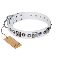 Leder Hasband für Hunde "Lustre of Fame" FDT Artisan, exklusiv Leder Hasband für Hunde "Lustre of Fame" FDT Artisan, exklusiv