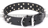 Hundehalsband aus Leder "Jolly Roger's Spikes" FDT Artisan Hundehalsband aus Leder "Jolly Roger's Spikes" FDT Artisan