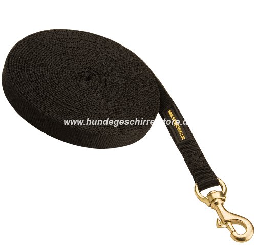 Hundeleine aus Nylon für Hundetraining & Mantrailing