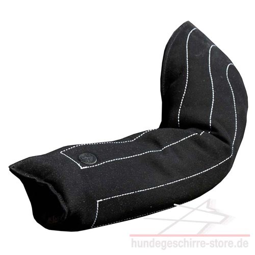 Beissarm für Hundeausbildung aus French Linen mit Innengriff