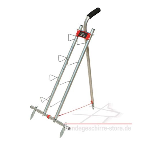 Hantelständer aus Aluminium für Apportierholz, qualitativ