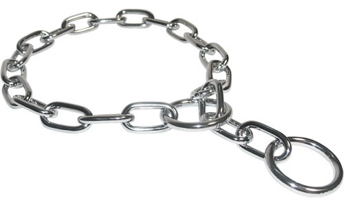 Chromium Palted chain Collar