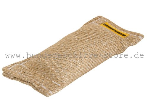 Jute tug for puppies and young dogs, without handle