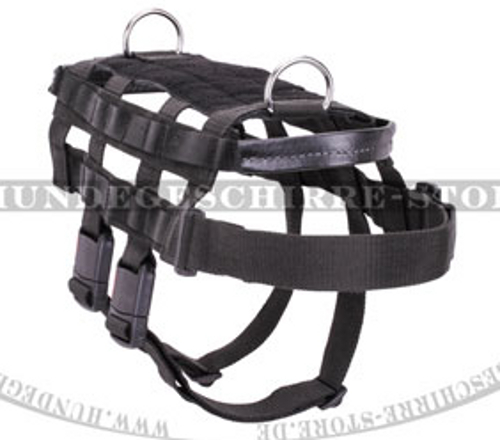 Hundegeschirr Nylon für Dienstarbeit und Suchoperationen