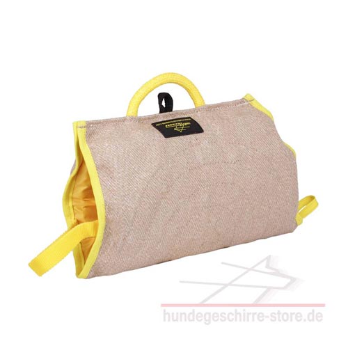 Schutzarm Hundesport aus Jute für Welpen und junge Hunde
