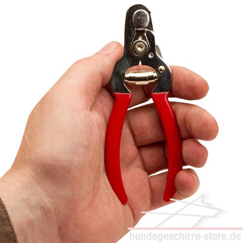 Krallenschere mit Begrenzung für Sichere Beschneidung