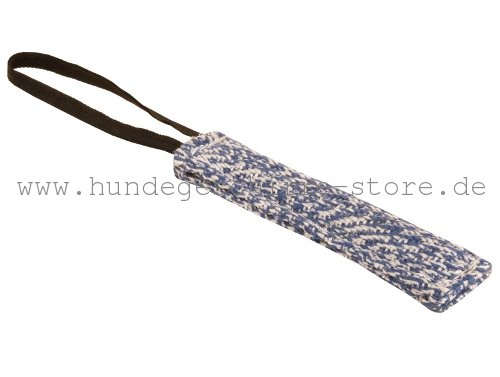 Kleine Beißwurst aus French Linen für Welpen und junge Hunde