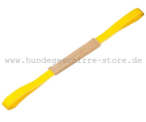 Starke Beißwurst aus Leder für Welpen und Junge Hunde