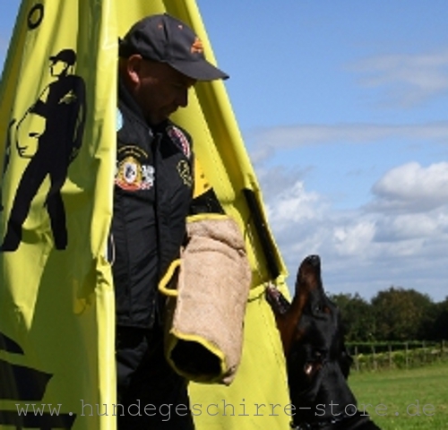 Schutzarm und Jute Verkleidung für Hunde Ausbildung und Trainin
