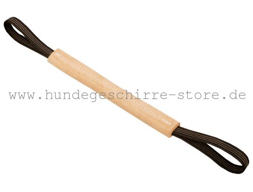 Bequeme Beißwurst aus Leder für Welpen und Junghunde