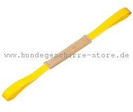 Leather Bite Tug with long handles for puppies