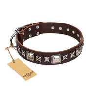 Hundehalsband Leder in Braun "Perfect Impression" FDT Artisan Hundehalsband Leder in Braun "Perfect Impression" FDT Artisan