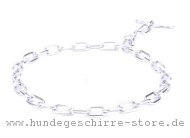 Halskette langgliedrig 1 geschweißter Ring und Knebel Halskette langgliedrig 1 geschweißter Ring und Knebel